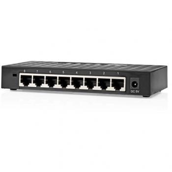Nedis Switch Gigabit 8 Porte Ethernet