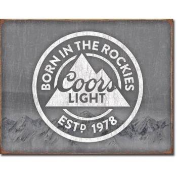 Targa Coors Light 31x40 Nuovo