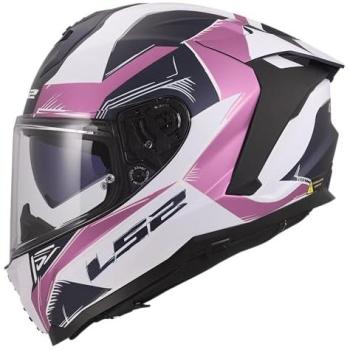 Casco Moto LS2 FF817 Challenger II Flaman Lavender 3XL – Design Rosato-Bianco