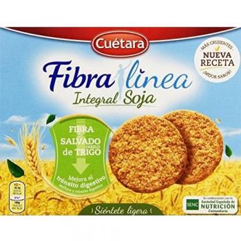 Cuétara Galletas de Fibra Integral con Soja, 550g