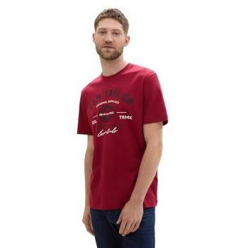 Tom Tailor T-Shirt 1037735 Rot Regular Fit XL