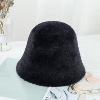 Tapa plana de lana para mujer con diseño japonés