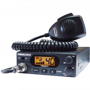 Président Teddy-II-ASC Station AM / FM 40 canaux CB 27 Mhz