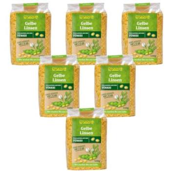 Lentilles Jaunes BIO – Rapunzel 500 g