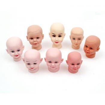 Mannequin en PVC pour coiffure enfant