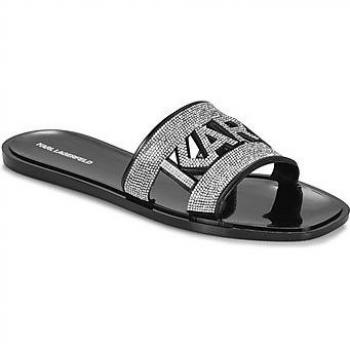 Jelly III Sparkle Cut‑Out Women’s Casual Mules (Black)