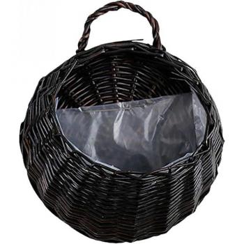 Handcrafted Rattan Flower Hanging Vase