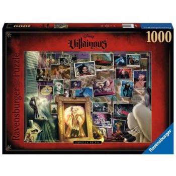 Ravensburger Disney Villainous Cruella Deville 1000 Piece Puzzle
