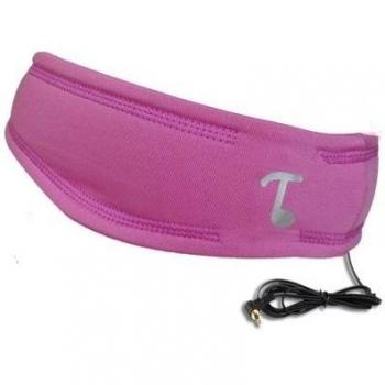 Auriculares Integrados Headband Rosa