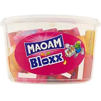 MAOAM Bloxx Frucht Bonbons Dose 1.1 Kg (50 x 22 g)