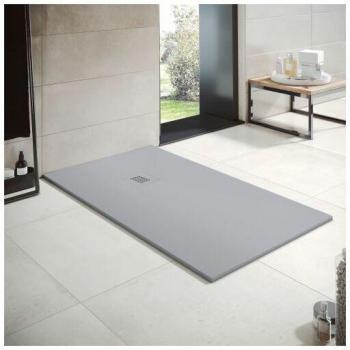 Piatto Doccia in Resina Grigio Cemento 80x90 CM