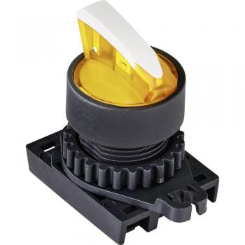 TC-9860176 S2SRN-L3AY Selettore Leva a bandiera Giallo 1 x 90 ° 1 pz.