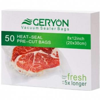 GERYON Quart Size Vacuum Sealer Bags 50 PCS