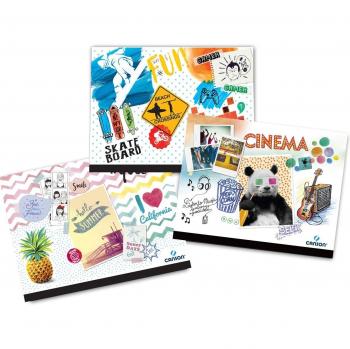 Canson Creative Studio Carpeta de Dibujo Surtido Hobbies