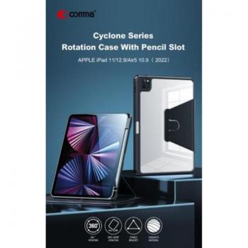 Comma Cover per iPad 10 (10.9) 2022 con rotazione e supporto blu