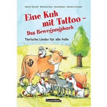 Eine Kuh mit Tattoo