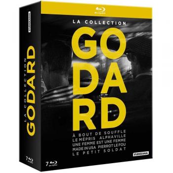 La Collection Godard : À Bout De Souffle + Le Mépris + Alphaville + Une Femme Est Une Femme + Made In Usa + Pierrot Le Fou + Le Petit Soldat