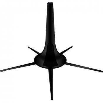 Trompette support pliant à 5 pieds – Métal noir
