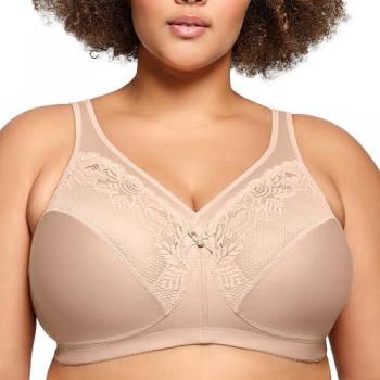 Glamorise Full-Figure Minimizer Bra for Women 48-G