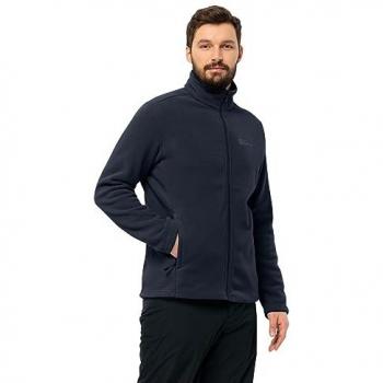 Fleece Jack Wolfskin Winterstein (Colore: Blu Notte, Taglia: XL)