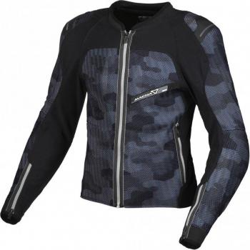 Macna Korus Herren Protektorenjacke Schwarz Grau 3XL