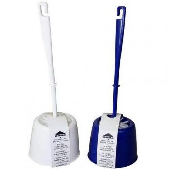 Escobilla sanitaria con soporte plástico