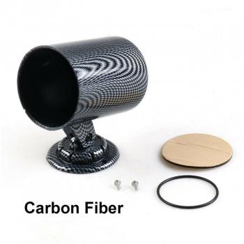 Universal 52mm Instrument Frame Cover in Carbon Fiber