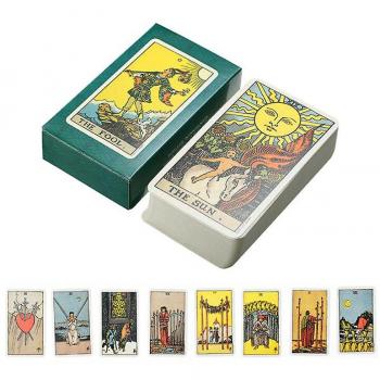 Juego de Mesa Tarots Smith 78 Cartas – Versión Verde