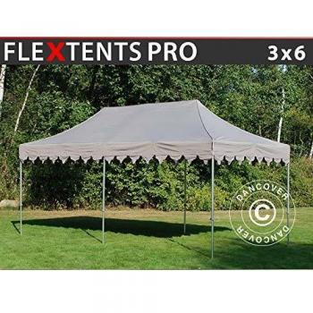 Gazebo “Morocco” 3x6 m: Pieghevole e Rapido – Flextents Pro