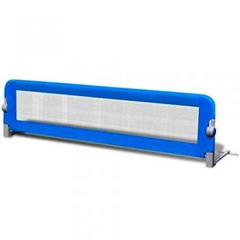 Toddler Safety Bed Rail 150 x 42 cm Blue