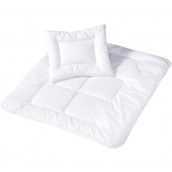 Trapunta coordinata da bambini di Zöllner, 80x80 cm con federa 35x40 cm