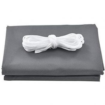 Voile d'Ombrage Quadratique 3x3 m Gris Foncé