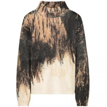 Monari Pullover für Damen in hellbraun, Größe 36