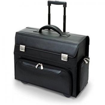 DICOTA ComfortCase 17,1 Zoll Notebook-Trolley mit Stauraum