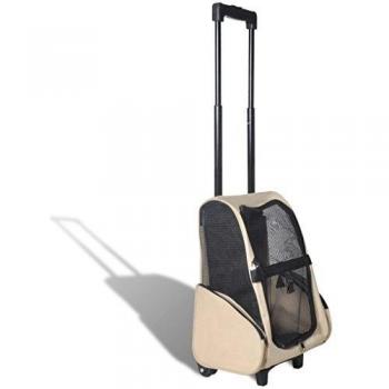 VidaXL Multipurpose Pet Trolley Beige