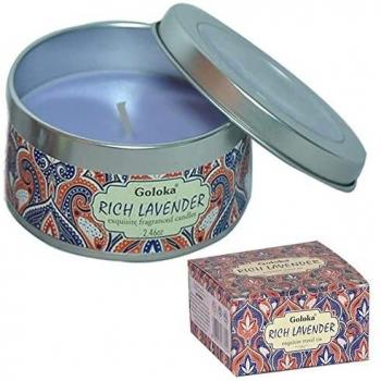 Goloka Aromatic Lavender Candle Tin