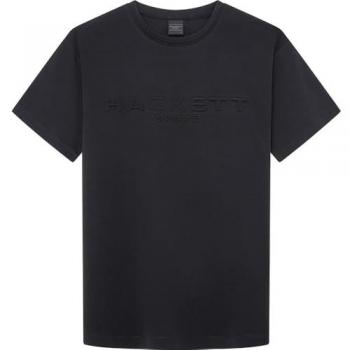 Hackett T-shirt A Maniche Corte Embossed Nera L