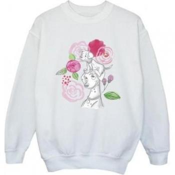 Disney 101 Dalmatians Sweatshirt with Flowers