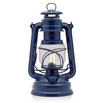 Stormlantaarn Feuerhand Kobaltblauw LED