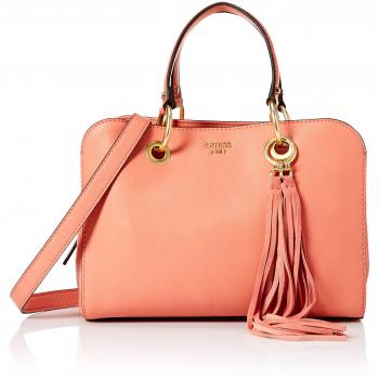 Guess Dixie, Borsa a Tracolla Donna, Coral/Cor