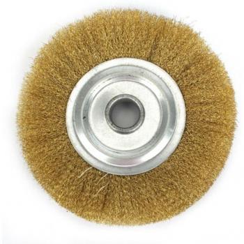 Brosse d’ébavure 5 pouces – Fil de laiton souple pour outils électriques