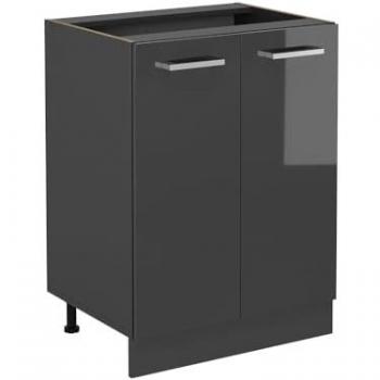 Cuisine R-Line Bas 60 cm, Anthracite – Hautes Reflets – Sans Pt