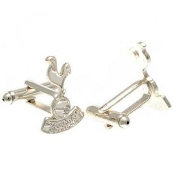 FC Tottenham Silver Plate Formed Cufflinks