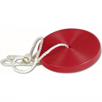 Outdoor active Kunststoff Tellerschaukel, rot