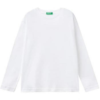 United Colors of Benetton Bluse 3I1XC10DB Weiß Regular Fit für Jungen