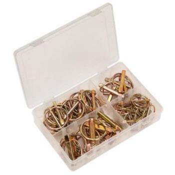 Sealey Linch Pin Assortment 50pc Metric