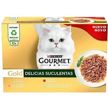 Gourmet para Gatos Surtido Oro 8 Unidades