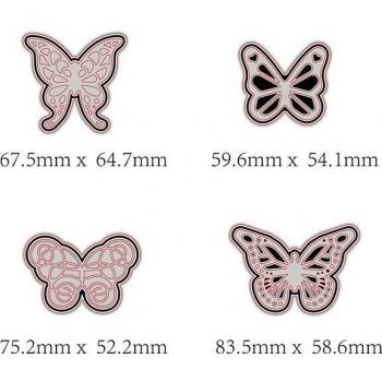 Metal Cutting Die for Butterfly Scrapbooking