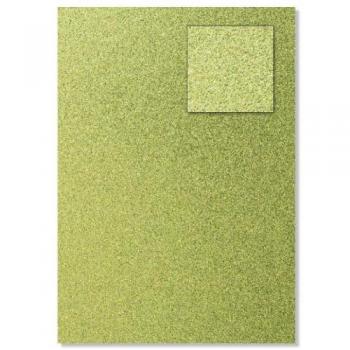 Glitterkarton A4 200g Limone