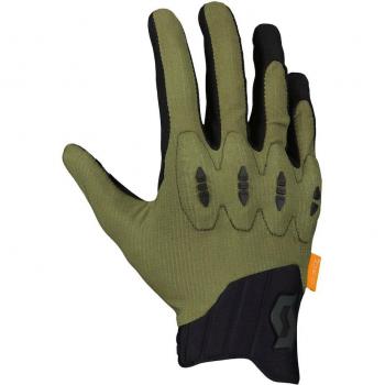 Guante de ciclismo Scott Gravity LF con acabado verde menta